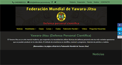 Desktop Screenshot of defensa-personal.org