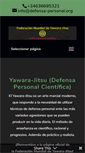 Mobile Screenshot of defensa-personal.org
