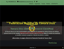 Tablet Screenshot of defensa-personal.org